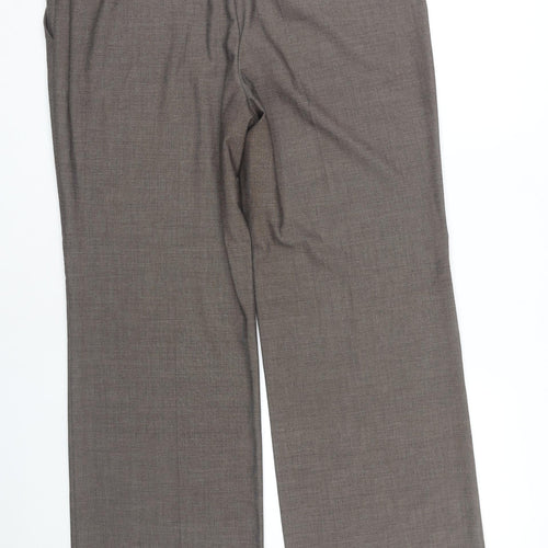 s.Oliver Women's Brown Dress Pants UK 20
