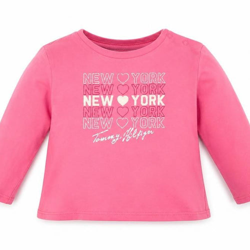 Tommy Hilfiger Unisex Pink Graphic T-Shirt 12-18M
