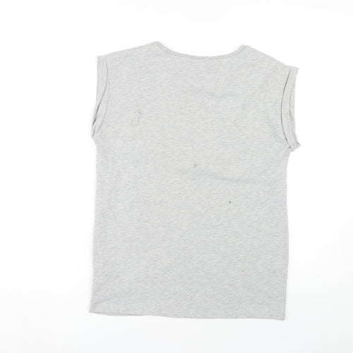 Game of Thrones Women's Grey T-Shirt, Size 8, Sleeveless