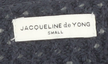 Jacqueline de Yong Women’s Black Open Front Cardigan Size S