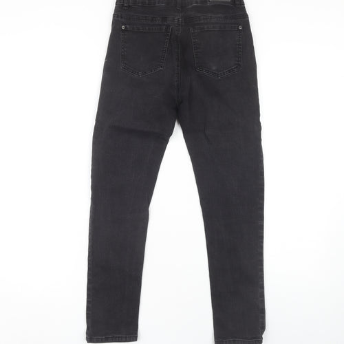Firetrap Boys Black Skinny Jeans, Size 13 Years
