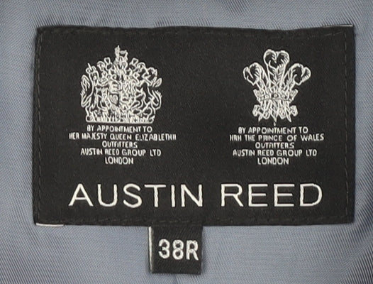Austin Reed Men's Grey Blazer 38R Wool Formal Jacket