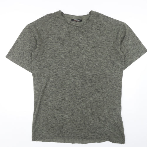 Firetrap Grey Jersey T-Shirt - Unisex Adults L