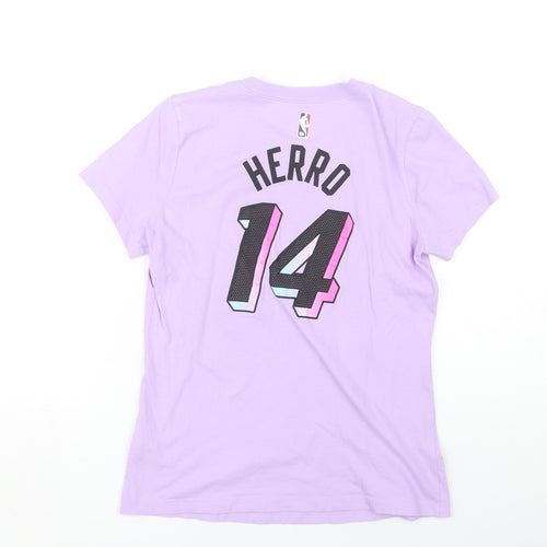 Nike Women's Purple Miami 14 Sports T-Shirt - S