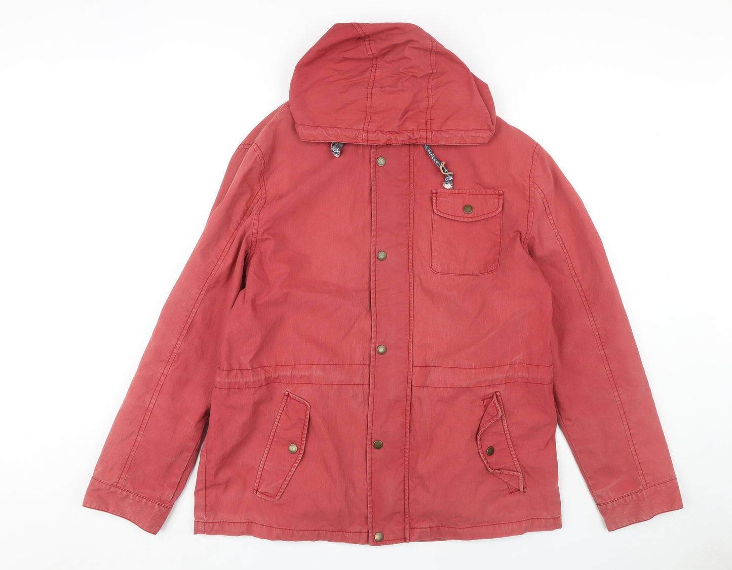 Jasper Conran Men's Red Parka Jacket L