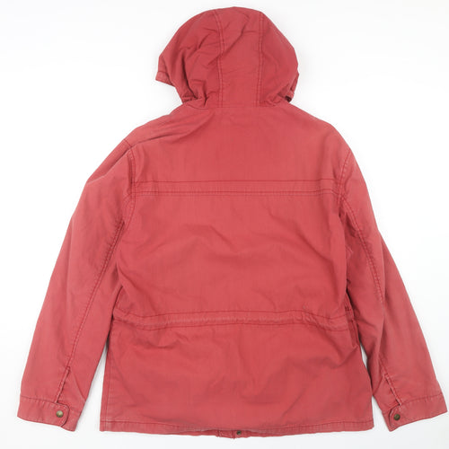 Jasper Conran Men's Red Parka Jacket L