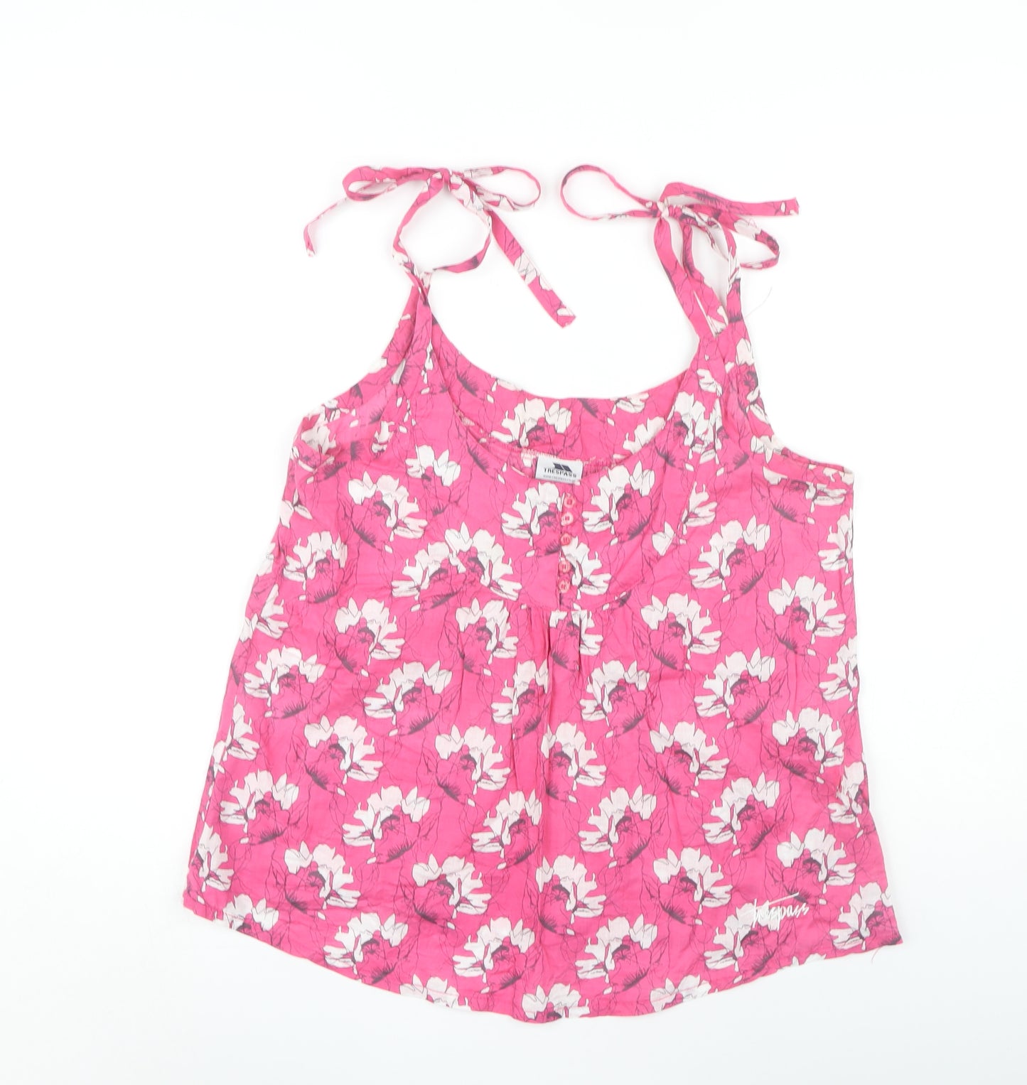 Trespass Women's Pink Camisole Tank Floral Size M