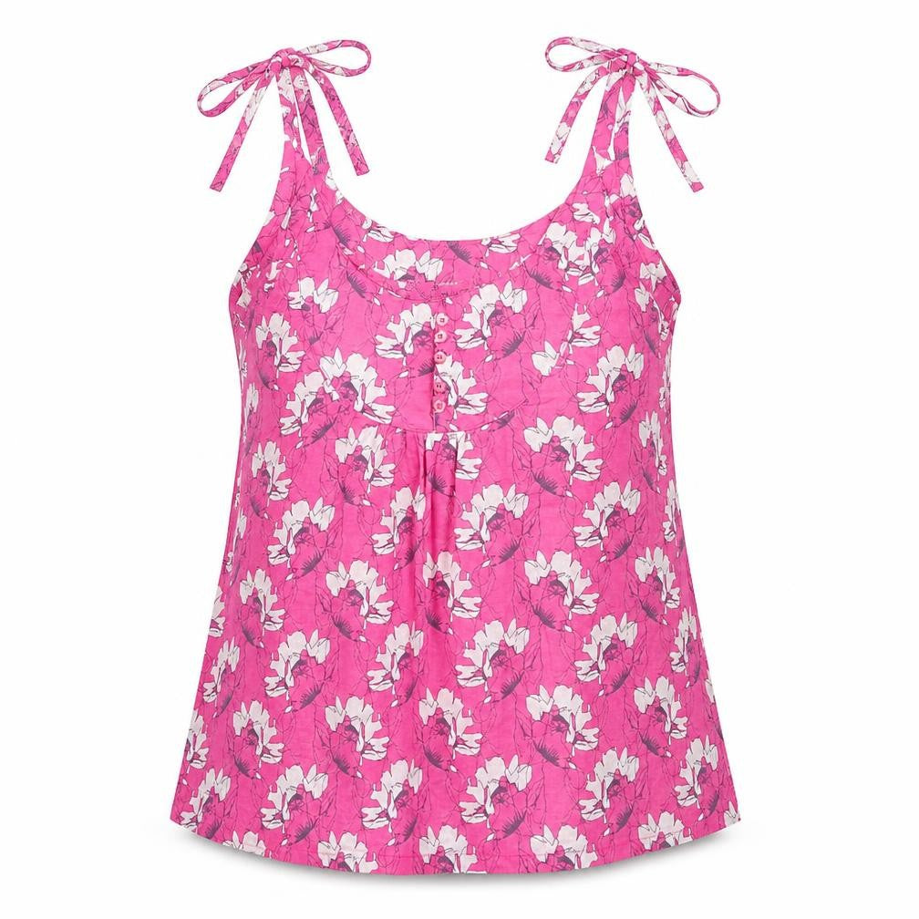 Trespass Women's Pink Camisole Tank Floral Size M