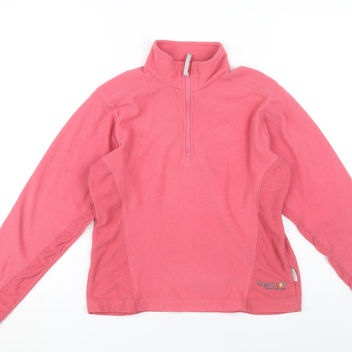 Regatta Girls' Pink Lightweight Sweatshirt - Size 10 Years