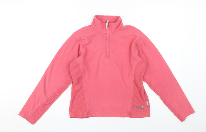 Regatta Girls' Pink Lightweight Sweatshirt - Size 10 Years
