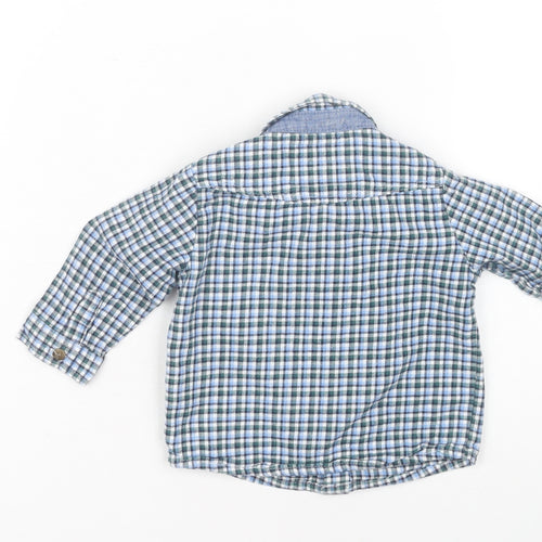 Jasper Conran Junior Boys Multicoloured Check Button-Up 6-9M