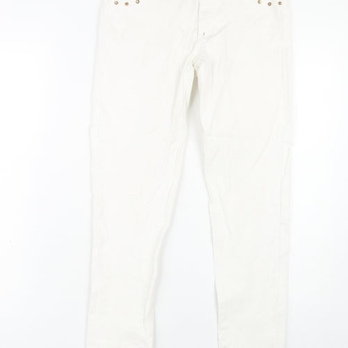 Clockhouse Women’s White Skinny Jeans Size 8