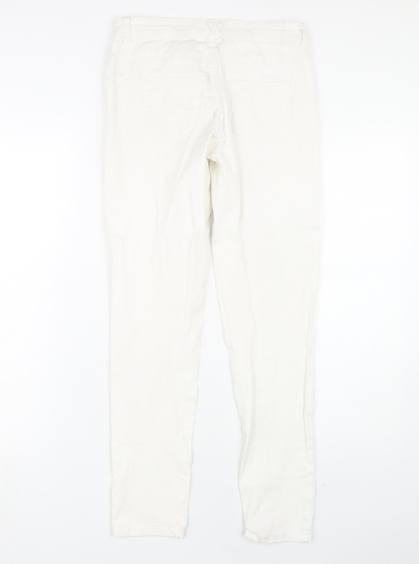 Clockhouse Women’s White Skinny Jeans Size 8