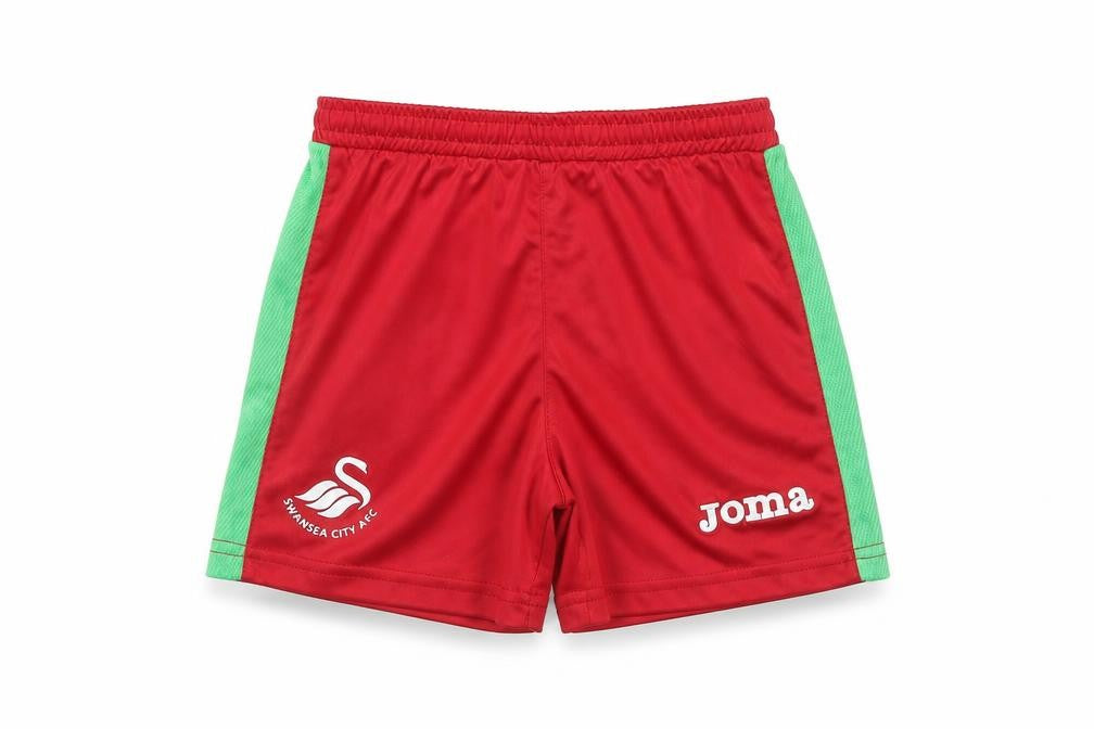 Joma Boys' Red Athletic Football Shorts, Size 6 Years