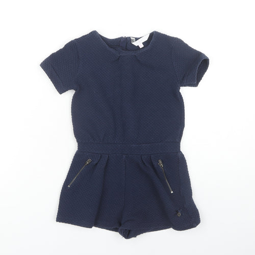 Jasper Conran Girls Blue Jumpsuit Age 5-6 Years
