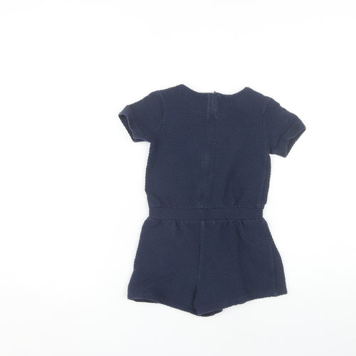 Jasper Conran Girls Blue Jumpsuit Age 5-6 Years