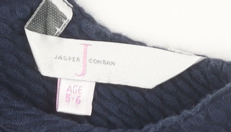 Jasper Conran Girls Blue Jumpsuit Age 5-6 Years