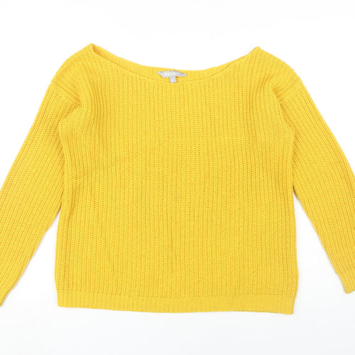 Tokyo Laundry Yellow Women's Pullover Jumper M