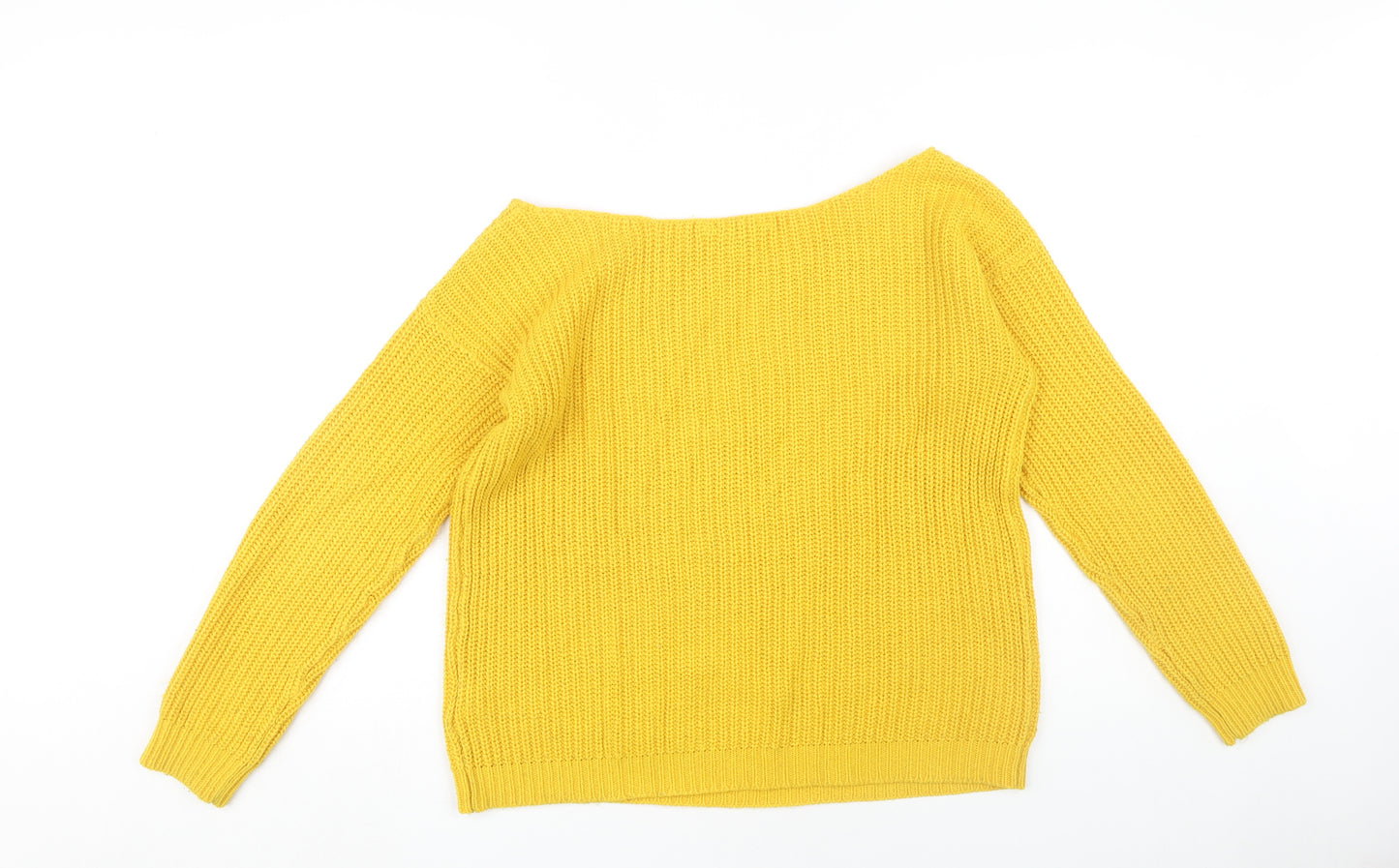 Tokyo Laundry Yellow Women's Pullover Jumper M