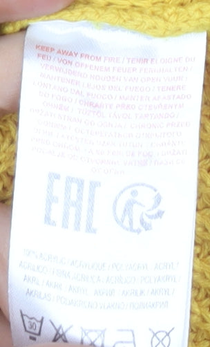 Tokyo Laundry Yellow Women's Pullover Jumper M