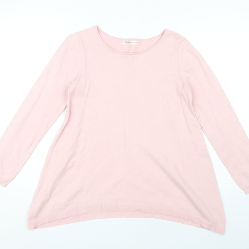 WoolOvers Women's Pink Pullover Jumper XS
