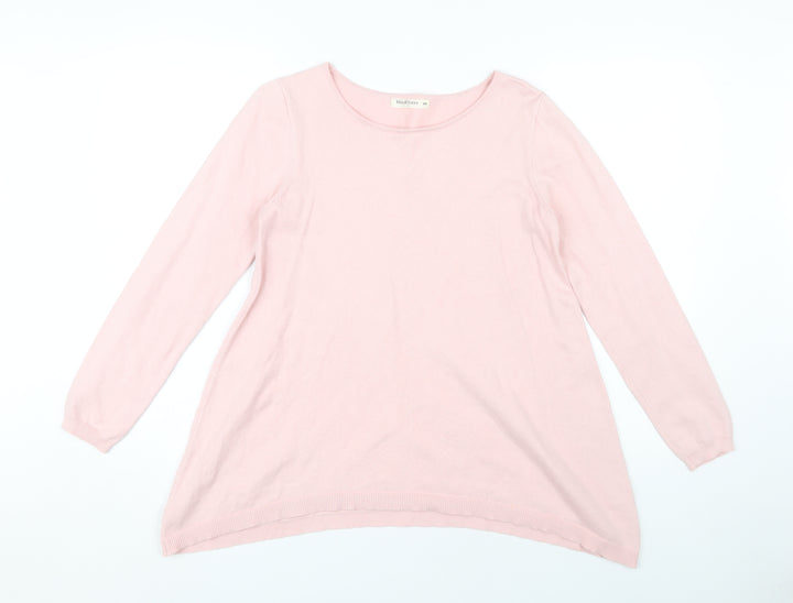 WoolOvers Women's Pink Pullover Jumper XS