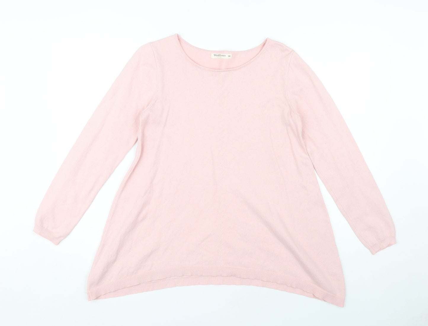 WoolOvers Women's Pink Pullover Jumper XS