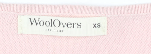 WoolOvers Women's Pink Pullover Jumper XS
