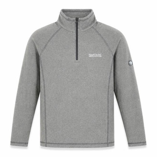 Regatta Men's Grey Lightweight 1/4 Zip Sweatshirt S