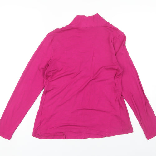 Austin Reed Women's Pink Long Sleeve Top, Size S