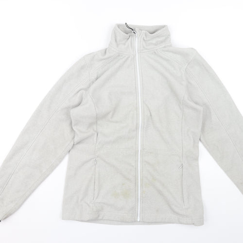 Icepeak Women's Grey Fleece Jacket Size 14