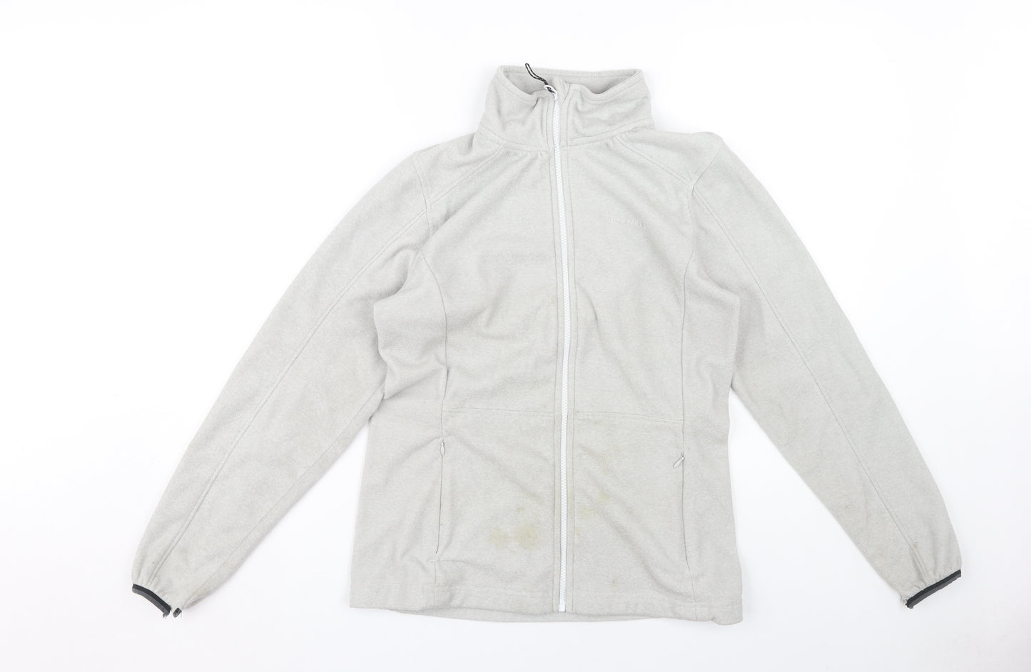 Icepeak Women's Grey Fleece Jacket Size 14