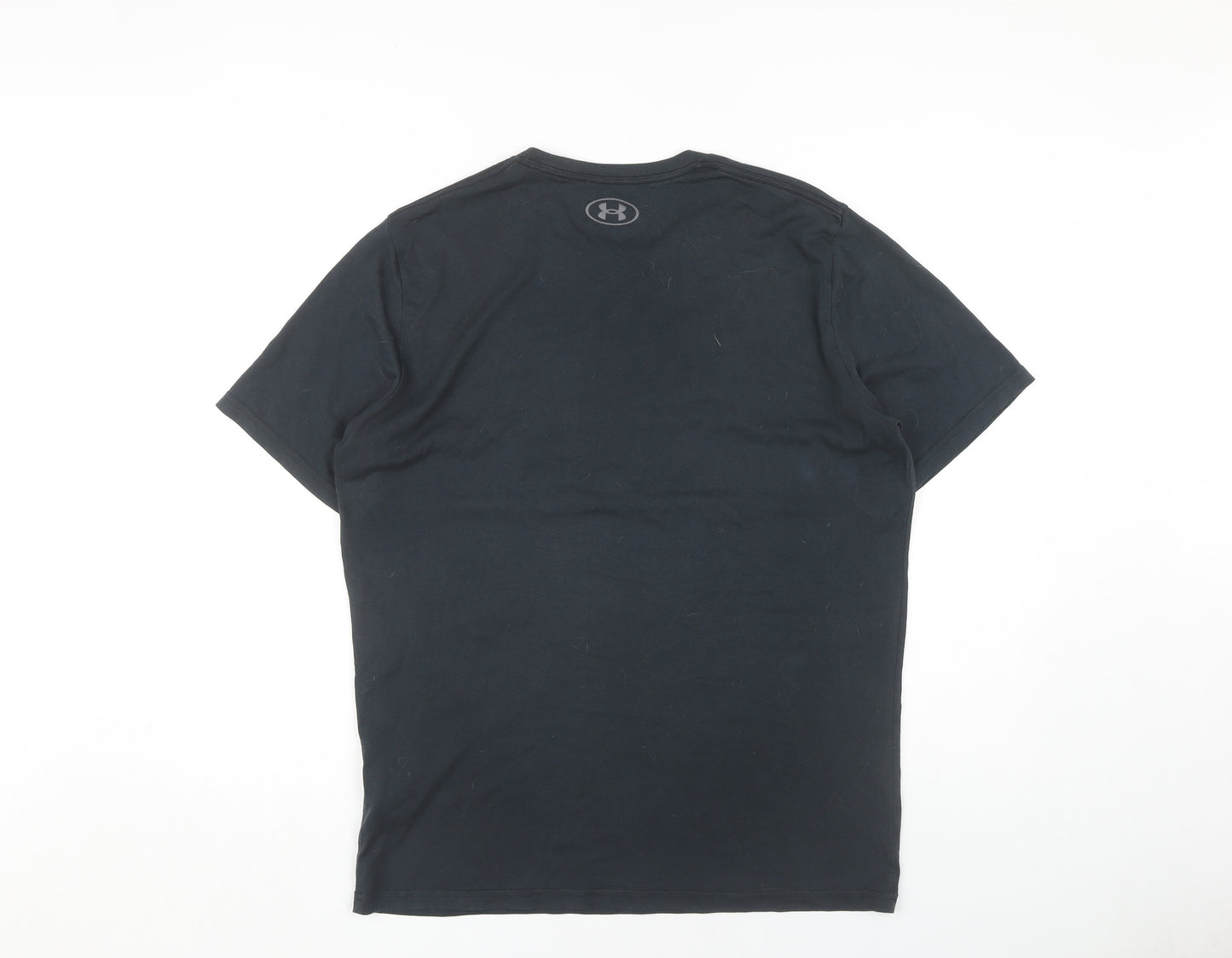 Under Armour Men's Black Graphic Tee Size L Relaxed Fit