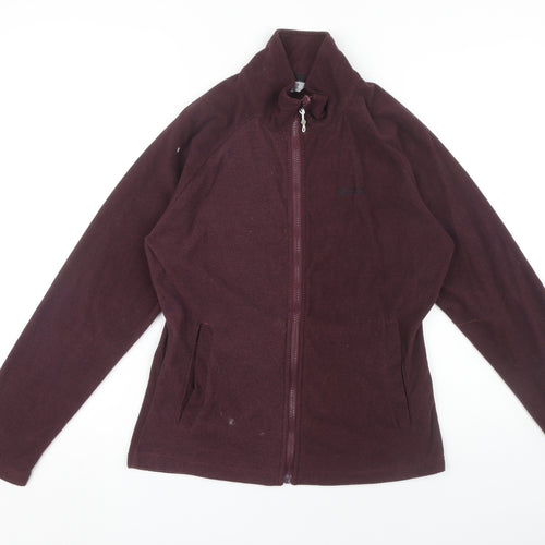 Regatta Women's Purple Fleece Jacket Size 10