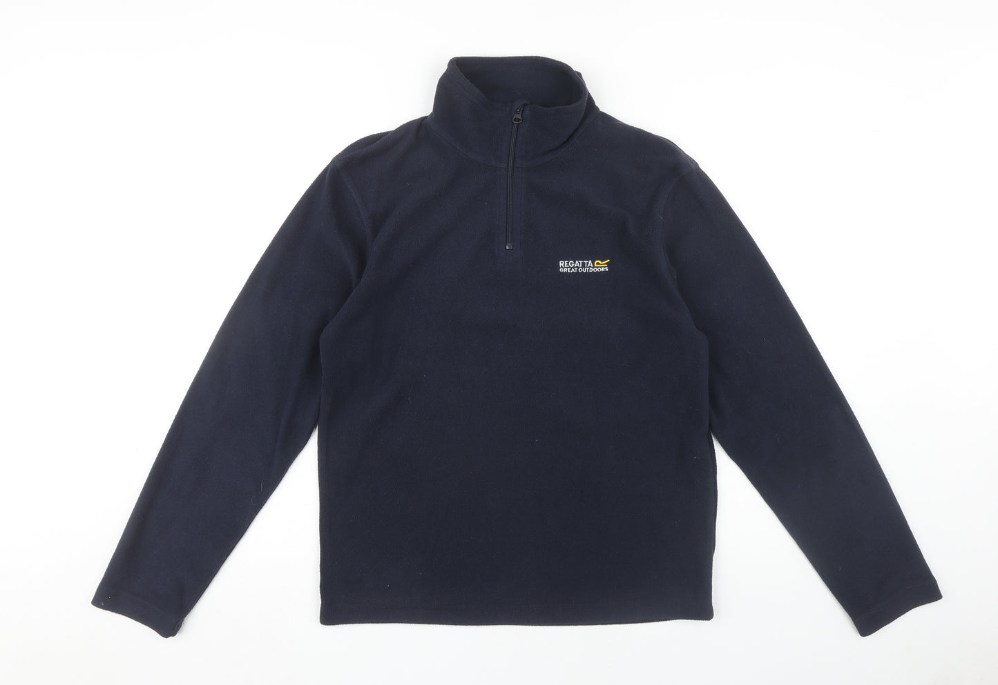 Regatta Men's Blue S 1/4 Zip Fleece Sweatshirt