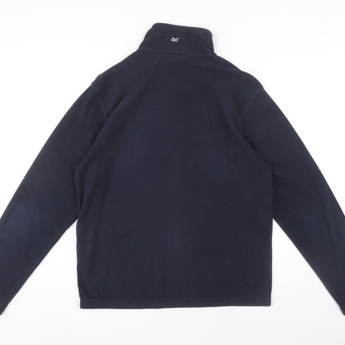 Regatta Men's Blue S 1/4 Zip Fleece Sweatshirt