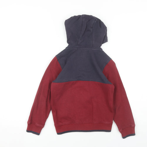Original Penguin Boys Red Full Zip Hoodie, Size 6-7 Years