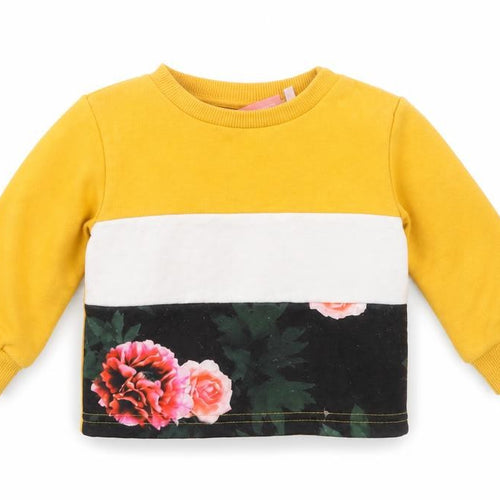 McKenzie Unisex Baby Top 12-18M Yellow Multicolour Floral