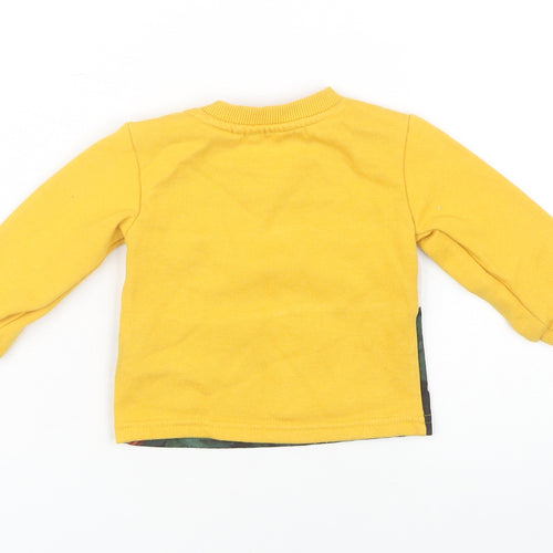McKenzie Unisex Baby Top 12-18M Yellow Multicolour Floral