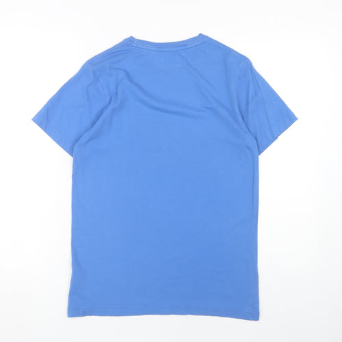 Jack & Jones Men's Blue Surf Graphic T-Shirt Size S