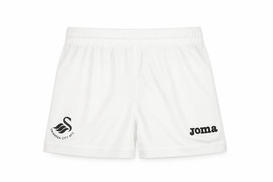 Joma Boys White Athletic Shorts Size 4 Polyester
