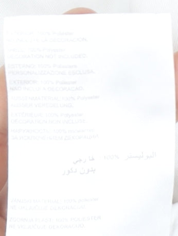 Joma Boys White Athletic Shorts Size 4 Polyester