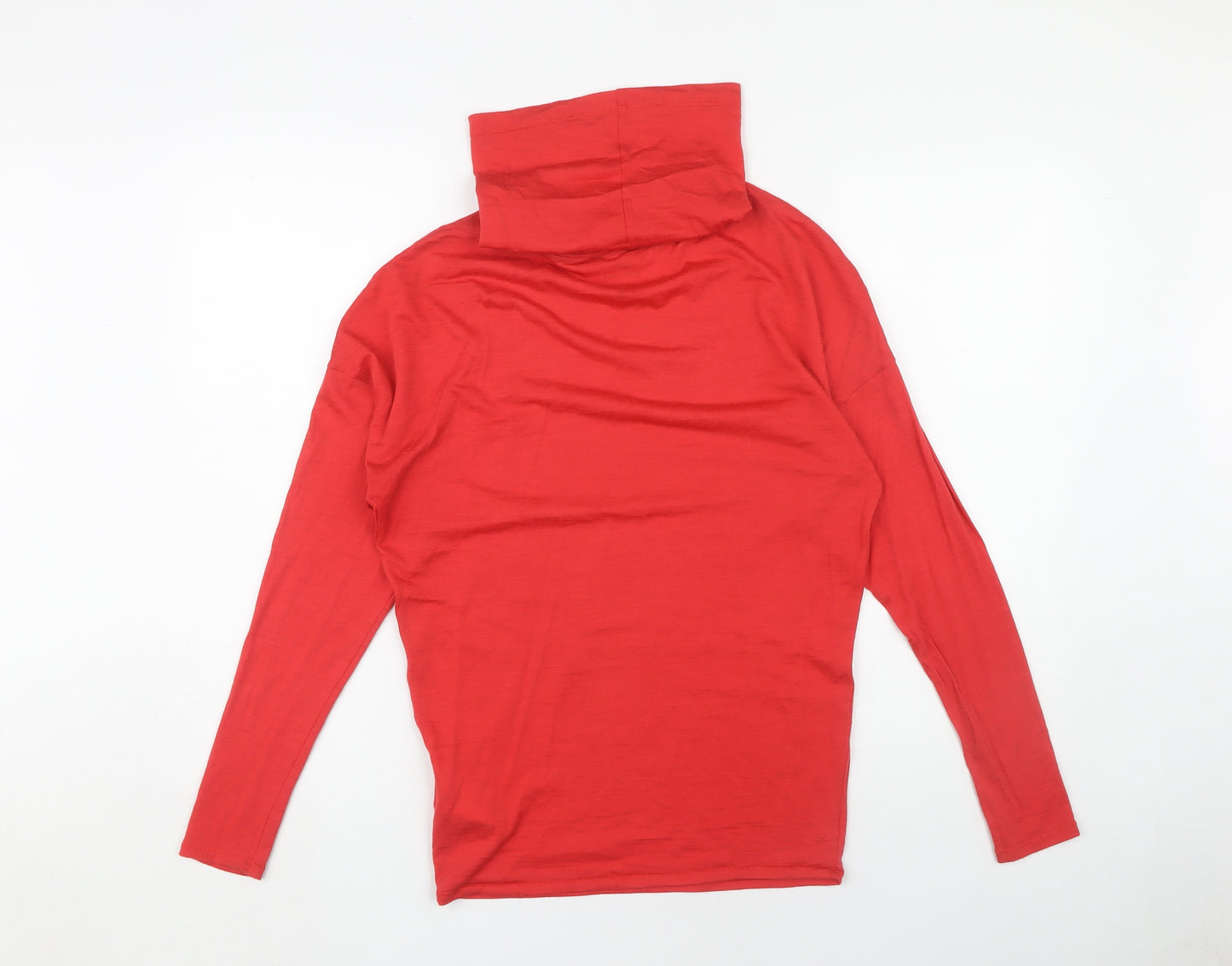 Nike Men's Red Pullover XS Slim Fit High Neck Top