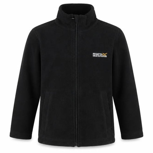 Regatta Boys' Black 5-6 Years Basic Jacket, Full Zip