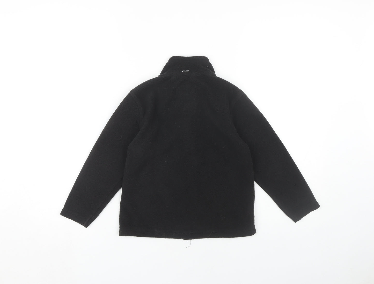 Regatta Boys' Black 5-6 Years Basic Jacket, Full Zip