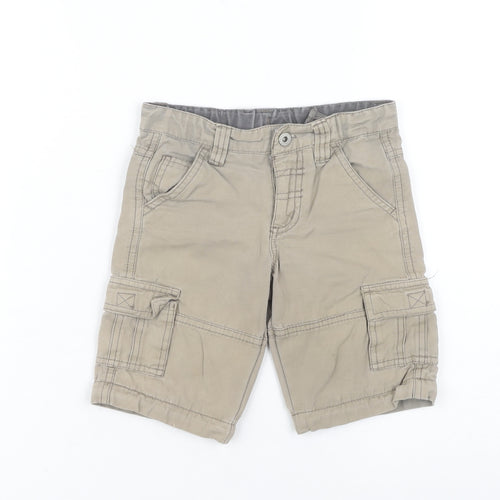 Pumpkin Patch Boys Beige Cargo Shorts 2 Years Casual Summer
