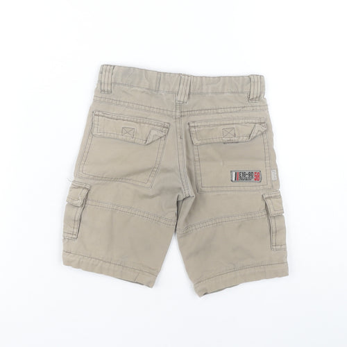 Pumpkin Patch Boys Beige Cargo Shorts 2 Years Casual Summer