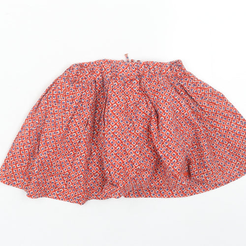 Next Girls Multicoloured A-Line Skirt, 9-12 Months, Cotton