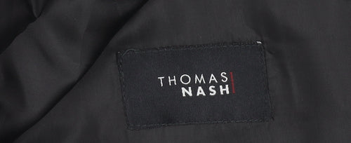 Thomas Nash Men's Black Suit Jacket 44 Regular Fit Business