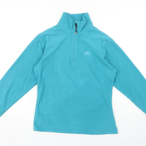 Trespass Women's Blue Fleece Pullover Sweatshirt S